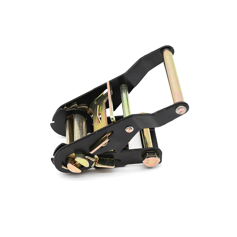 Fibbia a cricchetto con rivestimento nero da 1,5 pollici