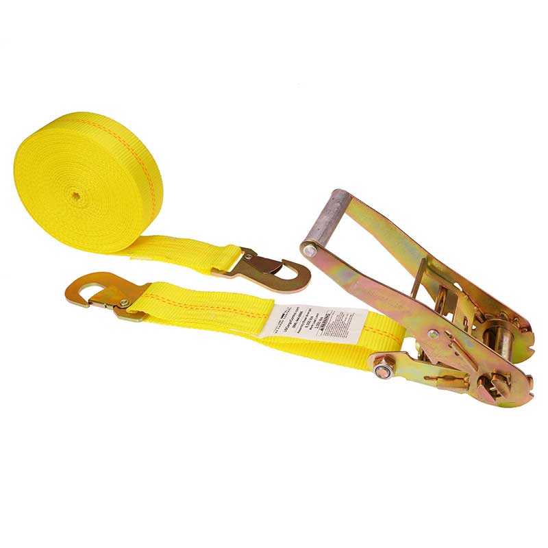 Cinturino a cricchetto giallo da 2