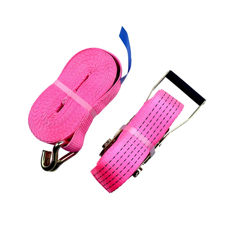Cinturino in poliestere con fibbia a cricchetto in zinco colorato da 2 pollici 5T